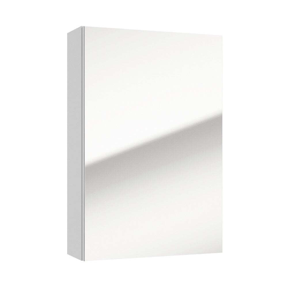 Badezimmerschrank Soul mit Spiegel (40x60x15 cm, weiß)