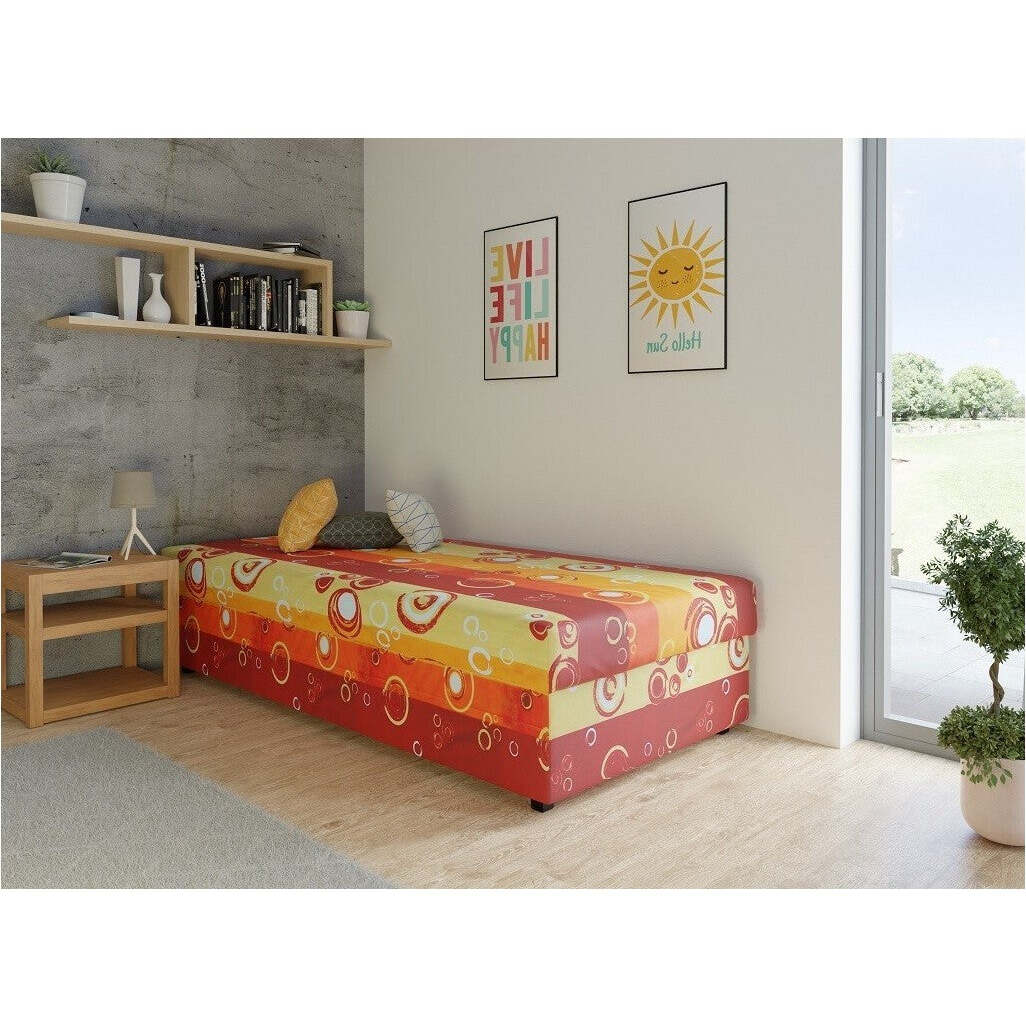 Bett Iveta 80x200, orange
