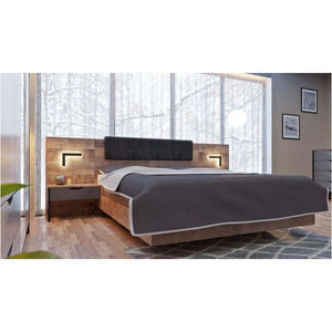 Bettgestell Laura 160x200 cm (Eiche Grande Sand/Matera)