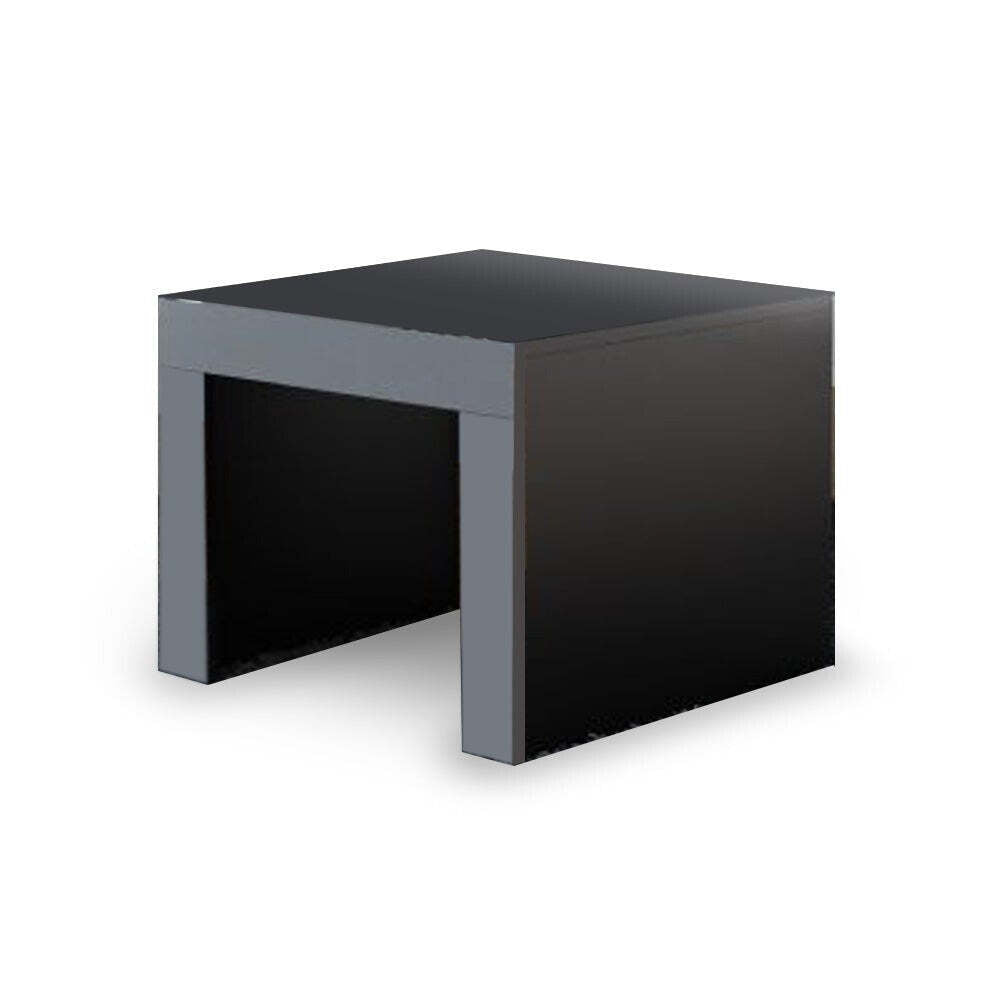 Couchtisch Tess - quadratisch (schwarz)