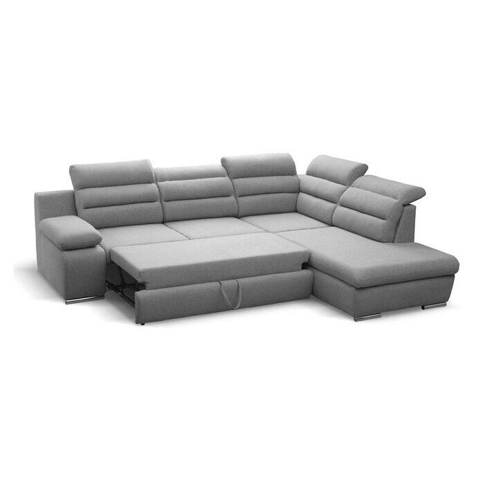 Ecksofa Greco rechte Ecke grau