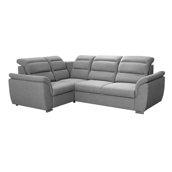 Ecksofa Next linke Ecke grau