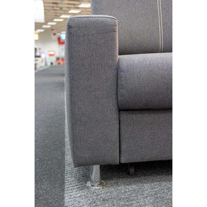 Ecksofa Simone linke Ecke grau