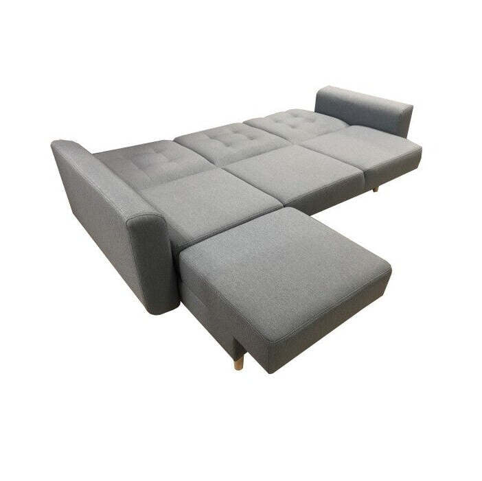 Ecksofa Sofa Avanti linke Ecke blau