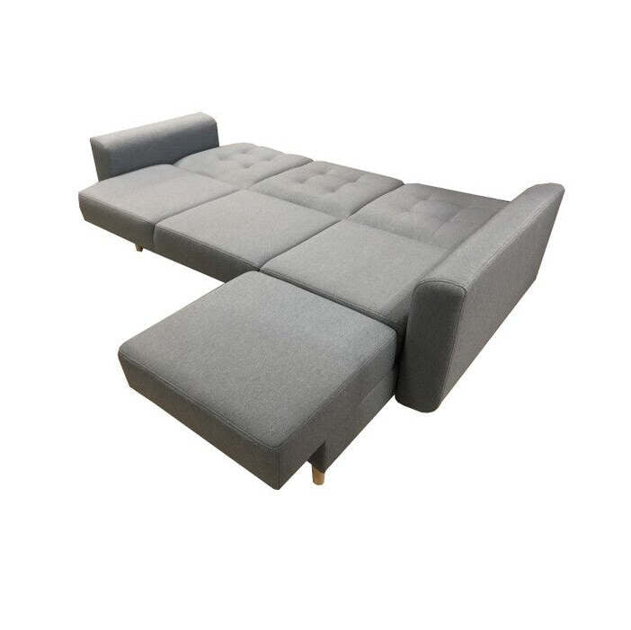 Ecksofa Sofa Avanti rechte Ecke blau