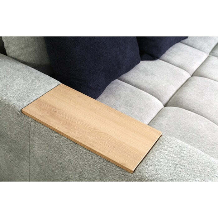 Ecksofa sofa Baltic universal ecke grau
