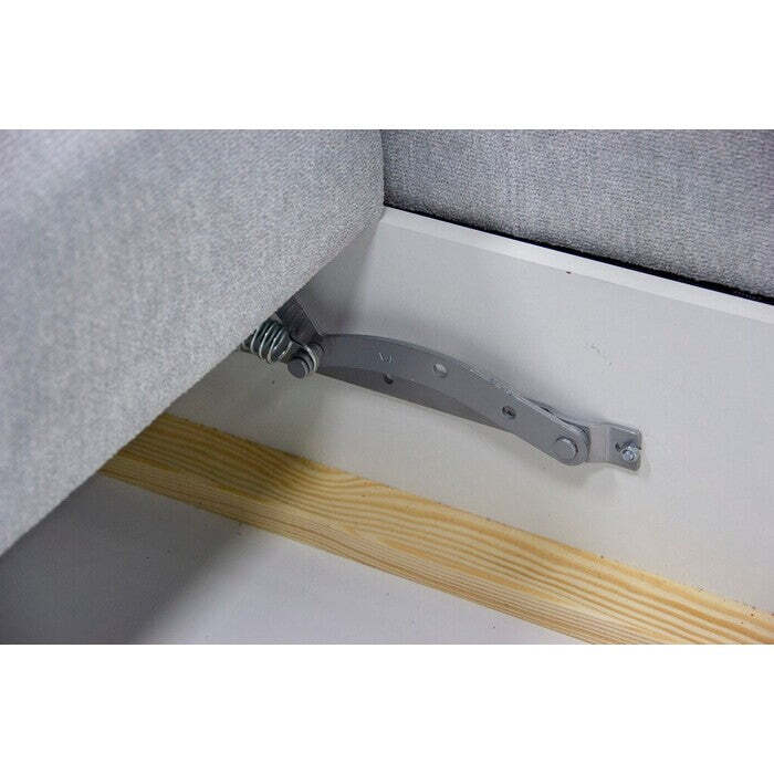 Ecksofa sofa Baltic universal ecke grau