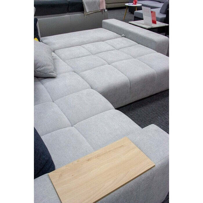 Ecksofa sofa Baltic universal ecke grau