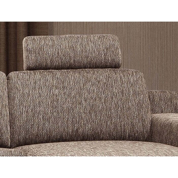 Ecksofa Sofa Linda linke Ecke braun
