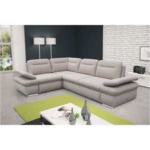 Ecksofa Sofa Margo linke Ecke beige