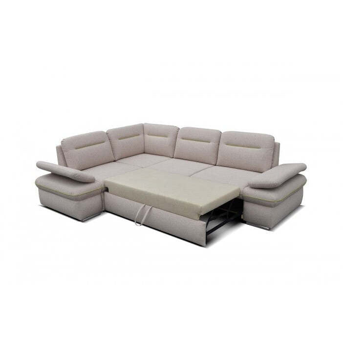 Ecksofa Sofa Margo linke Ecke beige