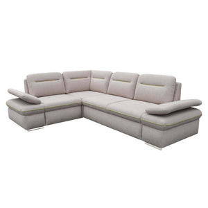 Ecksofa Sofa Margo linke Ecke beige