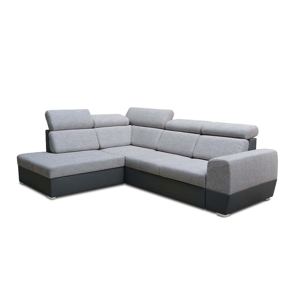 Ecksofa Sofa Matrix linke Ecke grau