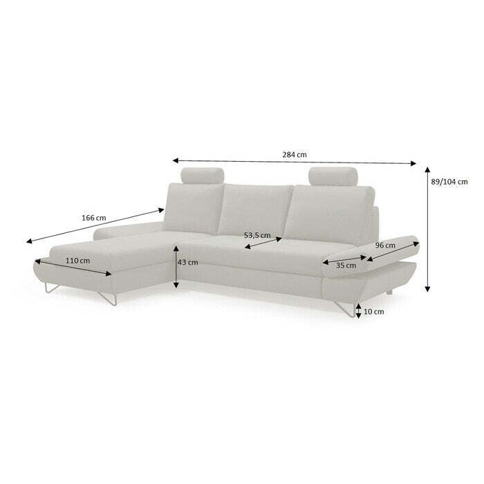 Ecksofa Stockholm Ecke links beige