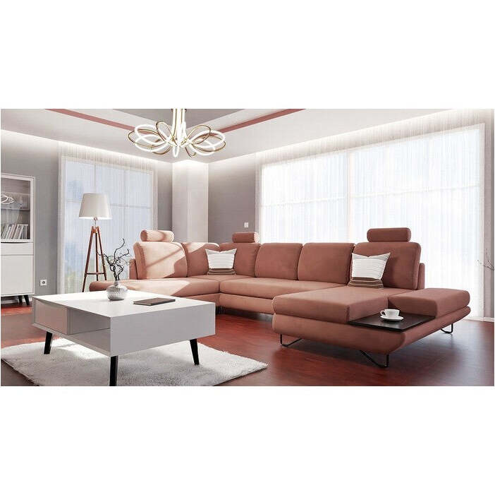Ecksofa Stockholm Ecke links Kastanie