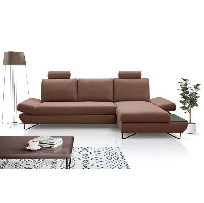 Ecksofa Stockholm Ecke rechts braun