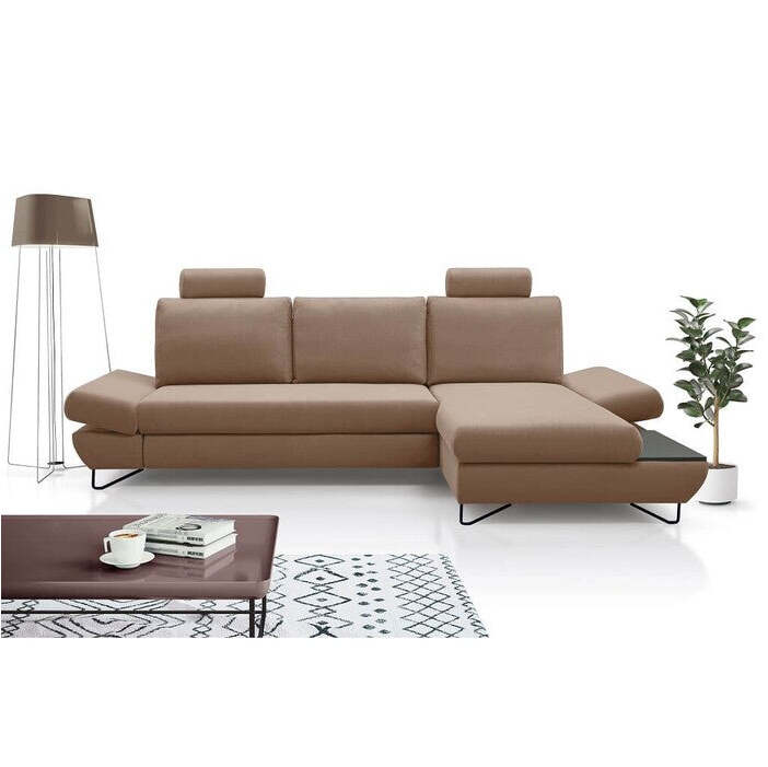Ecksofa Stockholm Ecke rechts grau