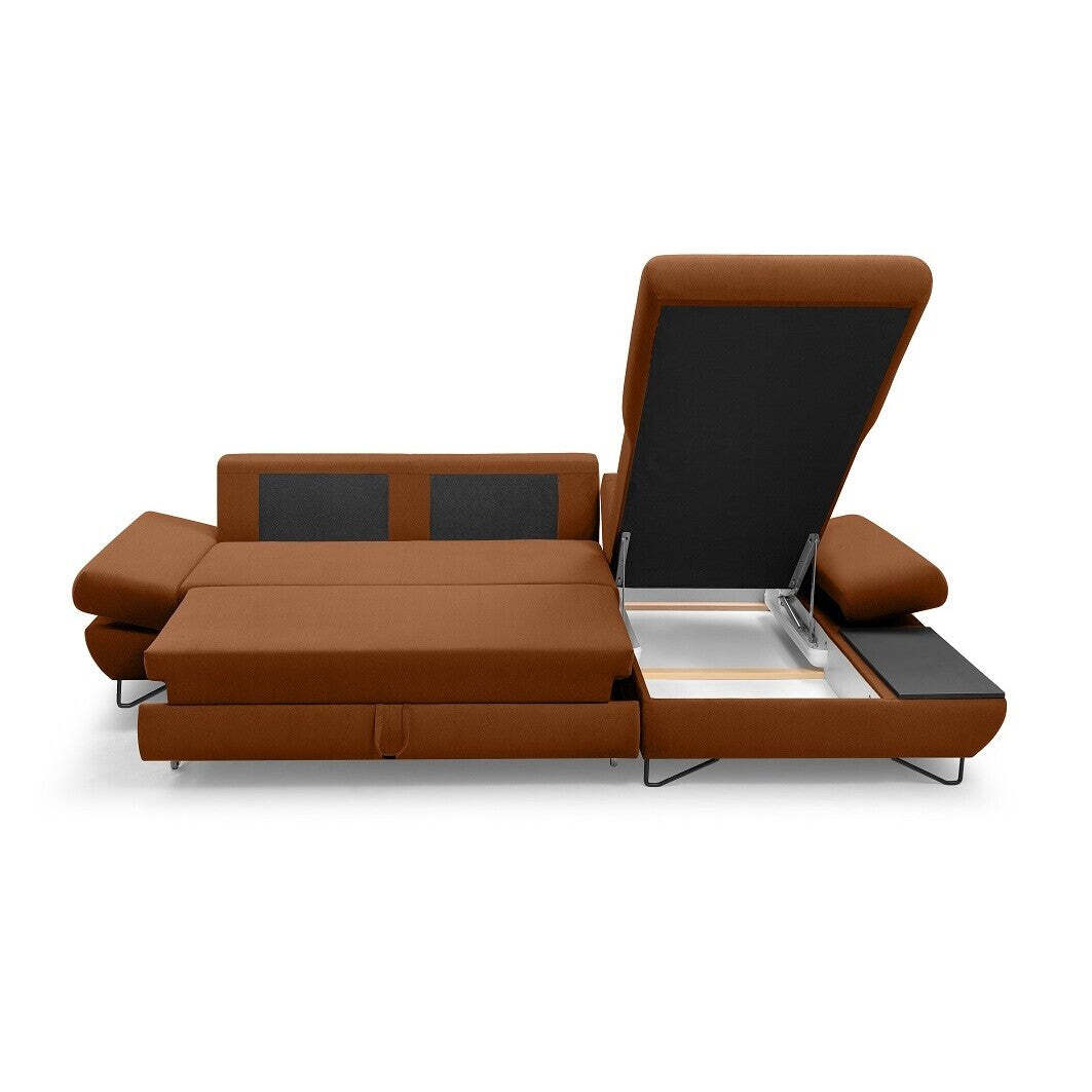 Ecksofa Stockholm Ecke rechts Kastanie