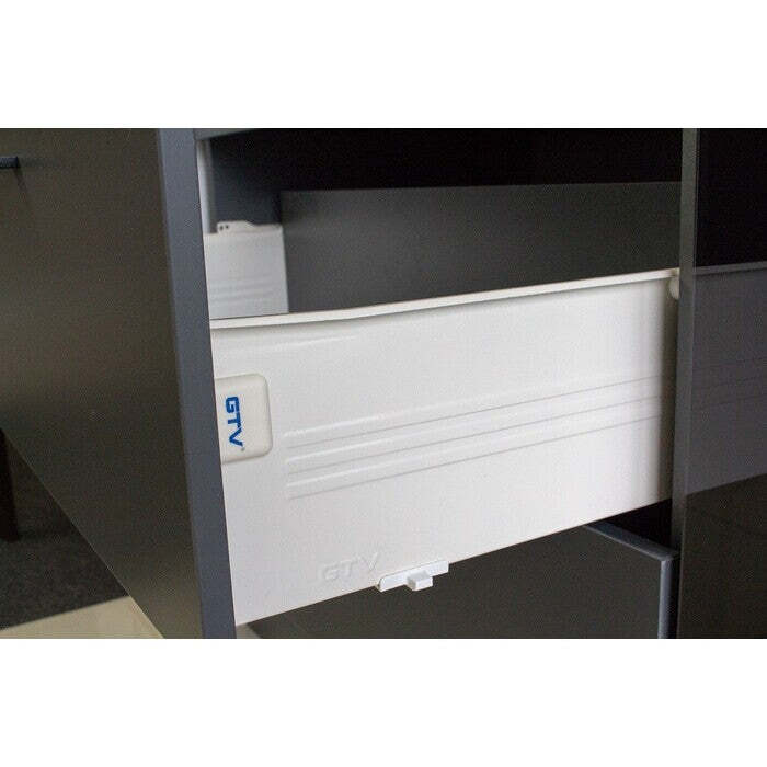 Küche Lisa - 260 cm (grau)