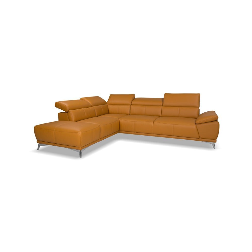 Ledersofa Felipe linke Ecke