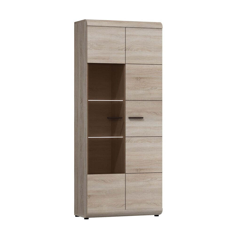 Link - Hochvitrine (Eiche sonoma)