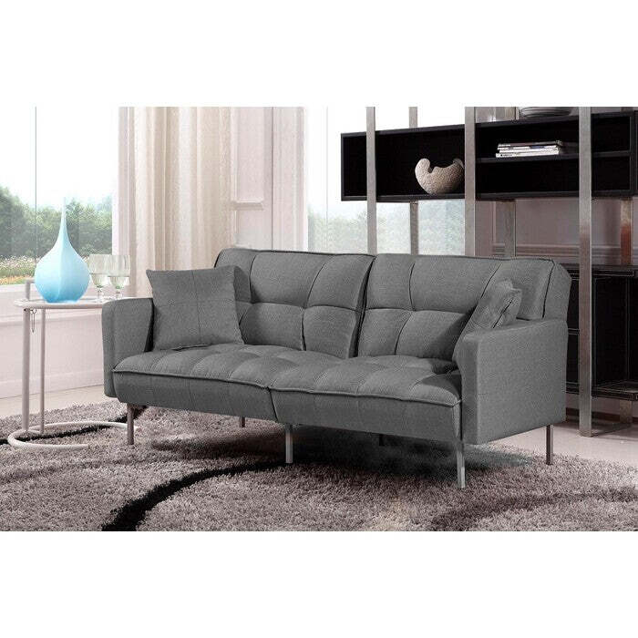 Lucon Doppelschlafsofa grau