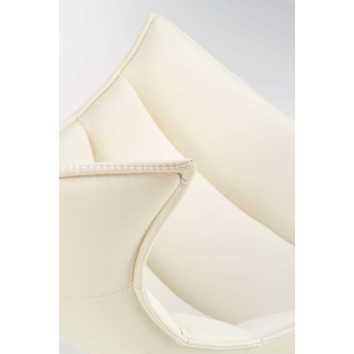 Luxor Leder Sessel weiß