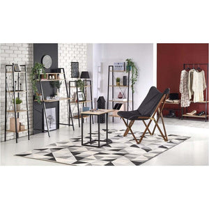 Regal mit Schreibtisch Jerico (Eiche sonoma, schwarz)
