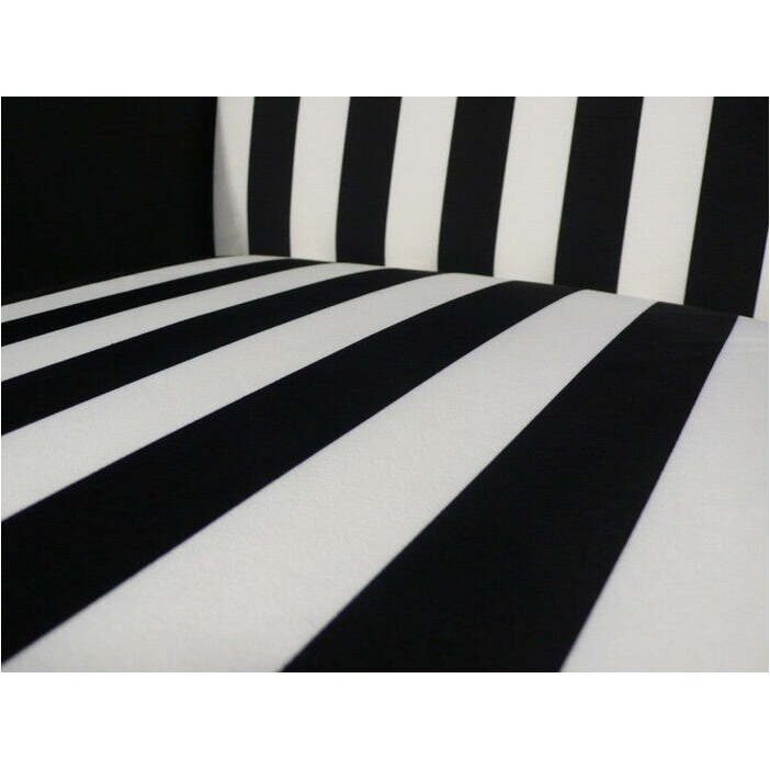 Sessel Barutti weiß, schwarz