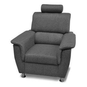 Sessel Duo Panama (Stoff) - stone 94