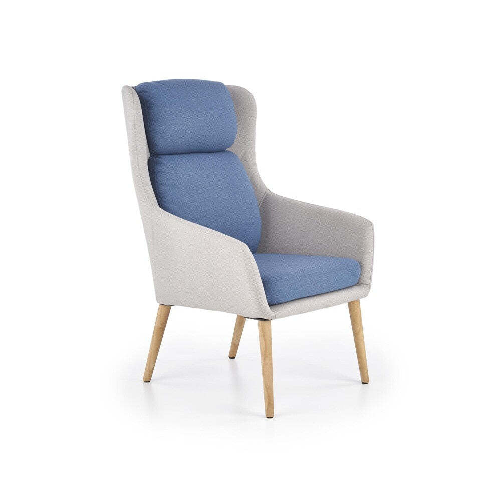 Sessel Finly grau, blau