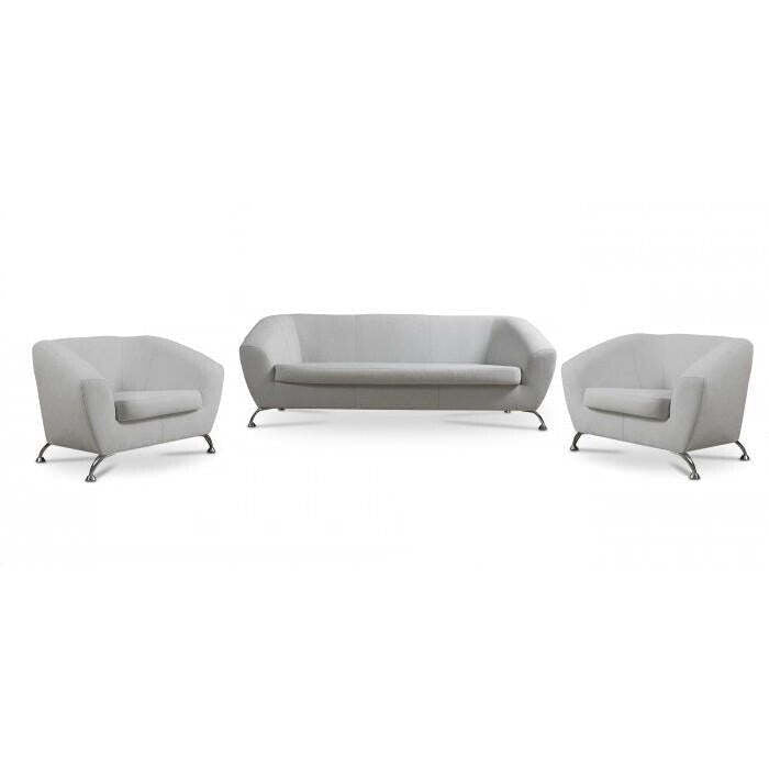Sofagarnitur Lira 3+1+1 grau