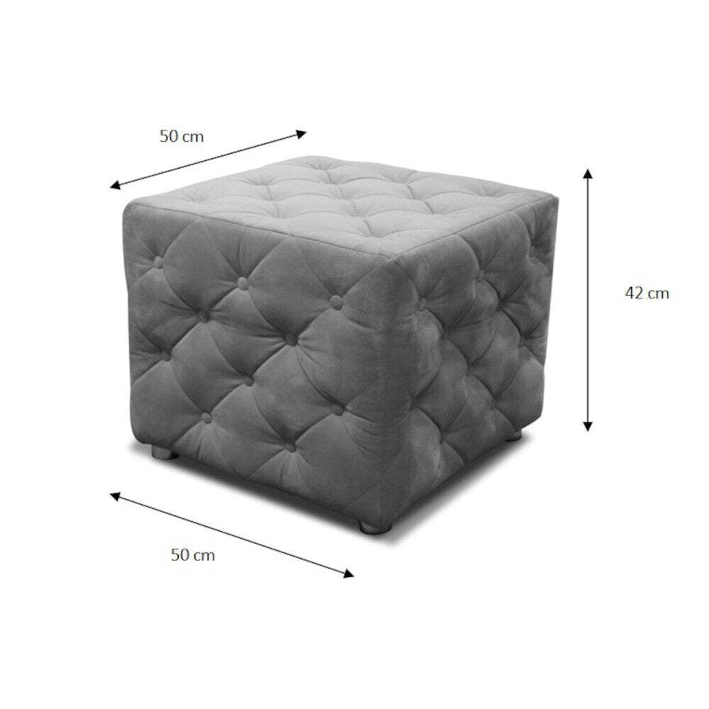 Taburette Kvadra (Stoff) - trinity 22