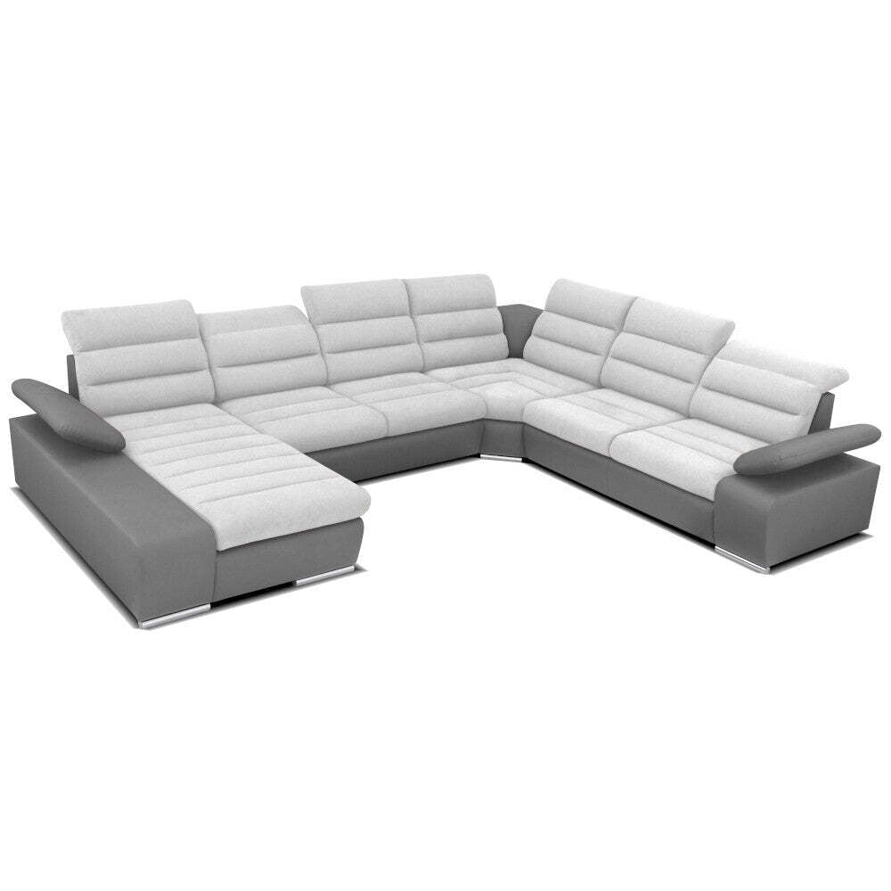 U-Sofa Korfu III linke Ecke grau