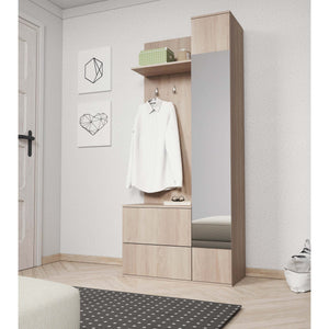 Vorzimmer-Set Grün (Eiche sonoma)